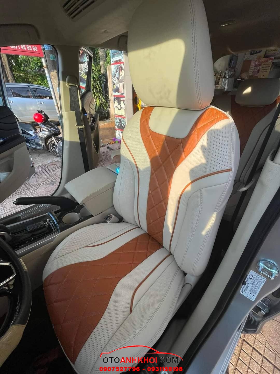 Bọc ghế da  Nappa xe Mitsubishi xpander