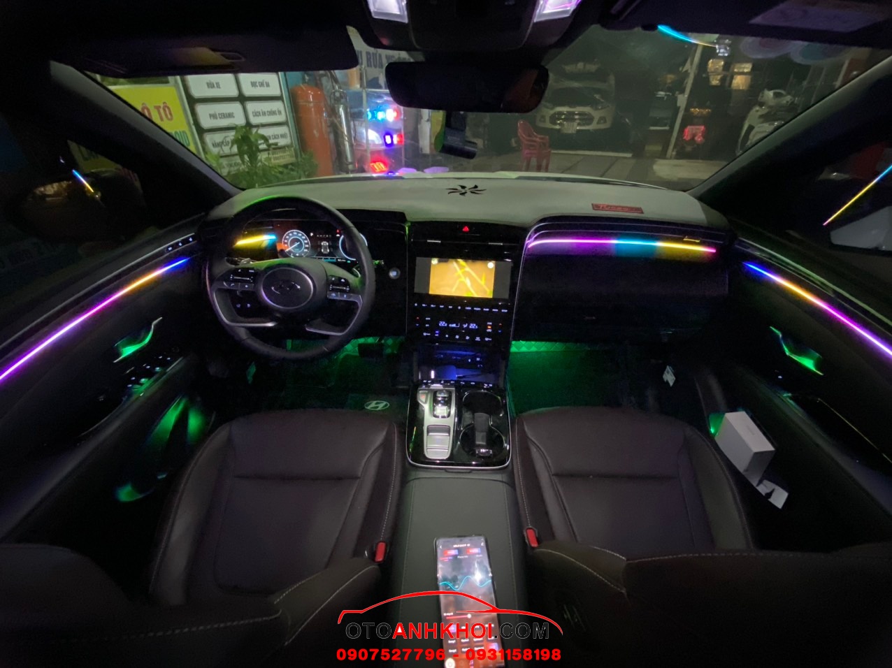 Đèn led nội thất xe huynhdai tucson 2023 , led pro+ magic