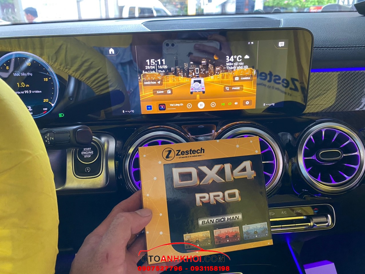 Android box Zestech Dx14 pro xe mercedes glb200